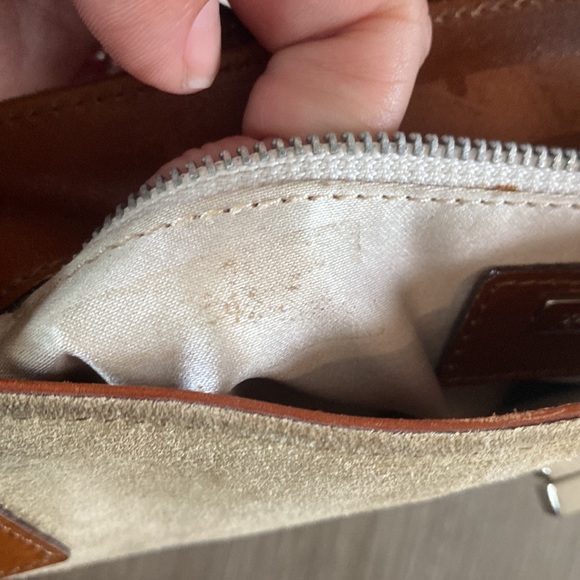 Authentic dolce and gabbana vintage leather and suede sholder purse y2k - Picture 10 of 11